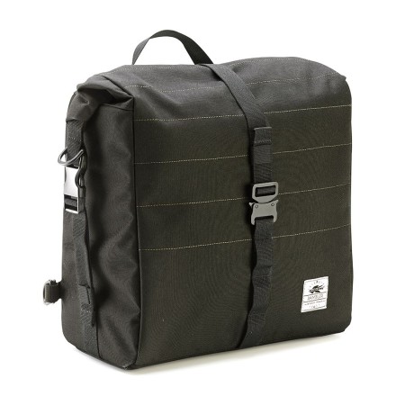 KAPPA 2025/04 TORBA BOCZNA / SAKWA 13L (CAFE RACER RAMBLER) (WYS. 29 X SZER. 29 X GŁ. 16CM) KOLOR CZARNY