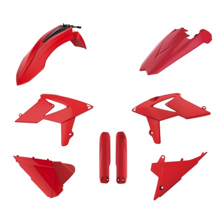 POLISPORT KOMPLET PLASTIKÓW (FULL KIT) BETA 2T/4T '18'19 W ZESTAWIE OSŁONY AMORTYZATORÓW (8398700001) KOLOR CZERWONY