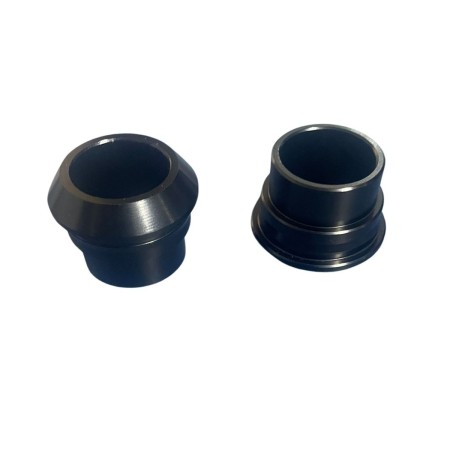 FMPARTS DYSTANSE / TULEJKI KOŁA PRZEDNIEGO BETA RR / XTRAINER '14'25 KOLOR CZARNY