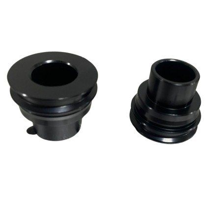 FMPARTS DYSTANSE / TULEJKI KOŁA TYLNEGO BETA RR / XTRAINER '14'25 KOLOR CZARNY