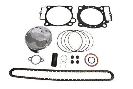 VERTEX 2025/02 ZESTAW NAPRAWCZY GÓRY SILNIKA HONDA CRF 450 R / RX '17'18 (STD. + 0.01MM = 96.97MM) (13.5:1) (TŁOK, USZCZELKI TOPEND, ŁAŃCUSZEK ROZRZĄDU)