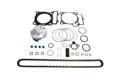 VERTEX 2025/02 ZESTAW NAPRAWCZY GÓRY SILNIKA HONDA CRF 250 R / RX '18'19 (STD. + 0.01MM = 78.96MM) (13.9:1) (TŁOK, USZCZELKI TOPEND, ŁAŃCUSZEK ROZRZĄDU)