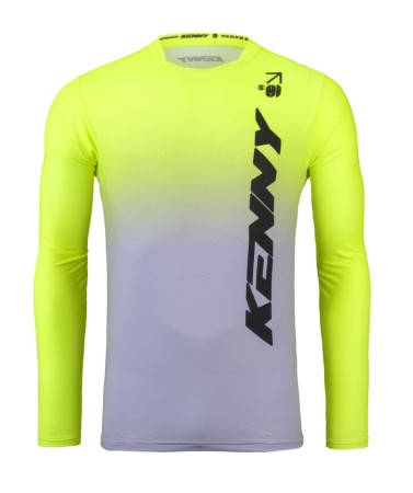 KENNY RACING KOSZULKA ROWEROWA MTB KID/JUNIOR/DZIECIĘCA PROLIGHT GRADIENT YELLOW KOLOR ŻÓŁTY ROZMIAR XS