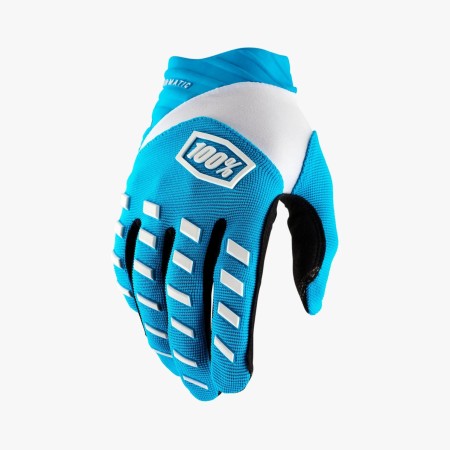 100 PROCENT RĘKAWICE CROSS/ENDURO AIRMATIC BLUE KOLOR NIEBIESKI/BIAŁY ROZMIAR 2XL