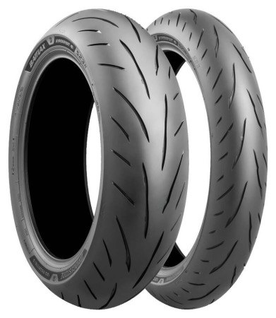 BRIDGESTONE KOMPLET OPON (24756/24) 120/70ZR17 S23 58W TL PRZÓD DOT 2024 + (24762/24) 200/55ZR17 S23 (78W) TL TYŁ DOT 2024