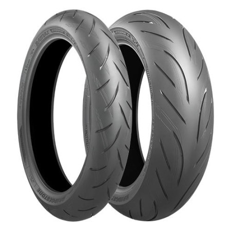Obrazek dla: BRIDGESTONE KOMPLET OPON (8442/24) 120/70ZR17 BATTLAX S21 (58W) TL PRZÓD DOT 2024 + (8446/24) 180/55ZR17 BATTLAX S21 (73W) TL TYŁ DOT 2024