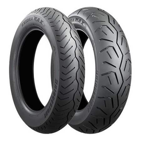 Obrazek dla: BRIDGESTONE KOMPLET OPON (6130/24) 120/9017 EXEDRA MAX 64H TT PRZÓD DOT 2024 + (6088/24) 170/80B15 EXEDRA MAX 77H TL TYŁ DOT 2024