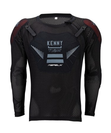 KENNY RACING BUZER OSŁONA KLATKI PIERSIOWEJ NA SIATCE BODY PROTECTOR MTB REFLEX DZIECIĘCE/KID/JUNIOR KOLOR CZARNY ROZMIAR M