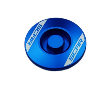 Obrazek dla: SCAR RACING KOREK INSPEKCYJNY SILNIKA YAMAHA YZ 250F '14'25, YZ 450F '10'22, YZ 250FX '15'25, WR 250F '15'25, YZ 450FX '16'23, WR 450F '16'23 KOLOR NIEBIESKI (36X1,5MM) 1SZT DUŻY