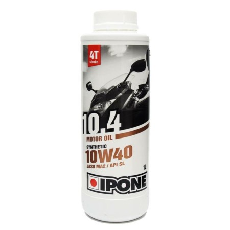 IPONE 10.4 10W40 OLEJ SILNIKOWY SEMISYNTETYK 1L (API SN/JASO MA2) (AKC) (15) ZASTĘPUJE 800053