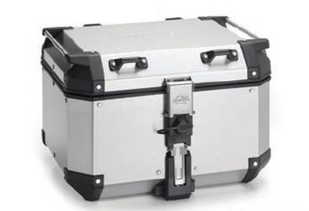 KAPPA 2025/05 KUFER CENTRALNY 48L MONOKEY KVG480A K'VOYAGER ALUMINIOWY KOLOR SREBRNY