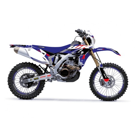 BLACKBIRD KOMPLET NAKLEJEK (OKLEIN) YAMAHA WR 450F '12'15 DREAM 5 KOLOR NIEBIESKI CZARNY