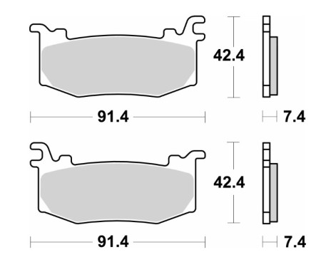 SBS KLOCKI HAMULCOWE KH RACING DUAL SINTER KOLOR ZŁOTY TARCZA PRAWA PRZÓD APRILIA RSV4 FACTORY '25, DUCATI PANIGALE V4/V4S '25, , KTM RCR 990 '25, SUPERDUKE 1390 '25 (NA ZAMÓWIENIE  bok@olekmotocykle.pl)