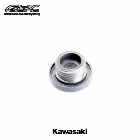 Kawasaki 920661456 Korek inspekcyjny wlewu oleju M18x1,5mm VN2000 Vulcan '0410 KL250 Super Sherpa '0010 ER5 500 '9902 KX250F '0405