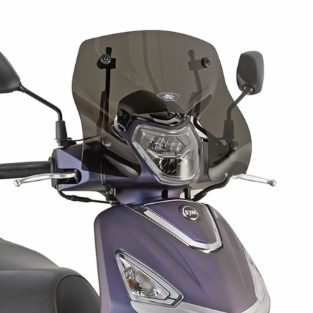 KAPPA 2025/07 SZYBA SYM HD 300 '19'24, SYMPHONY 125 '20'24, PIAGGIO MEDLEY 125 / 150 / S '20'24, 19 X 44 CM PRZYCIEMNIONA