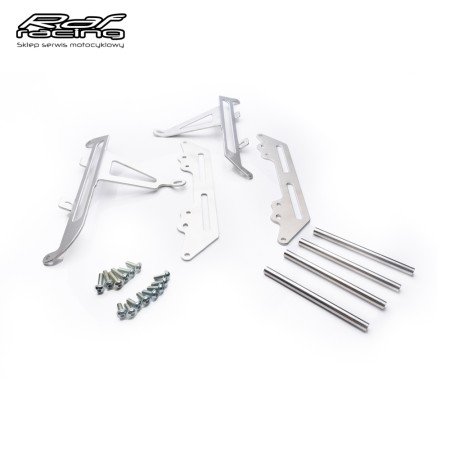 CROSSPRO 2CP06000020001 Osłony chłodnic aluminiowe Honda CRF450R 0508 kolor srebrny MODEL LIGHT