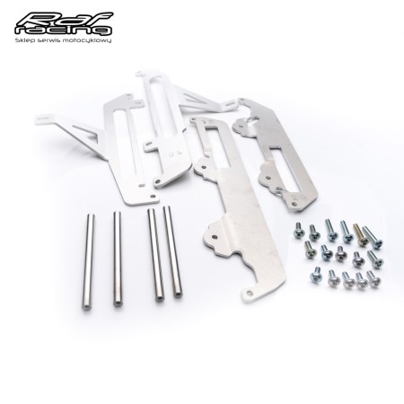 CROSSPRO 2CP06000090001 Osłony chłodnic aluminiowe Suzuki RMZ450 '0709 kolor srebrny