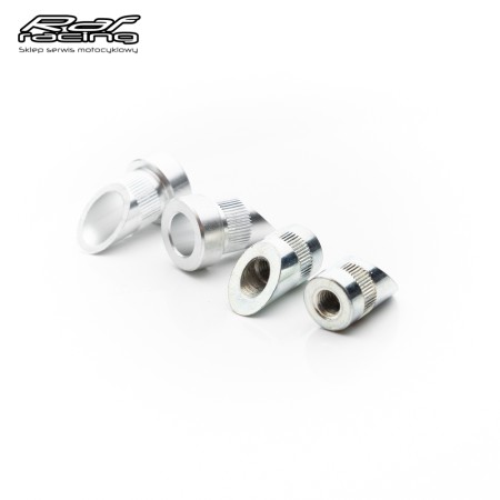 Polisport 8318100006 Zestaw montażowy handbarów / osłon dłoni (Evolution/SDual/Nomad) średnica 18mm na kierownicę 22mm