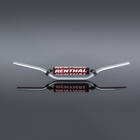 RENTHAL KIEROWNICA 7/8 CALA (22MM) ATV HANDLEBAR SILVER HONDA TRX 400/450 PADDED KOLOR SREBRNY Z GĄBKĄ