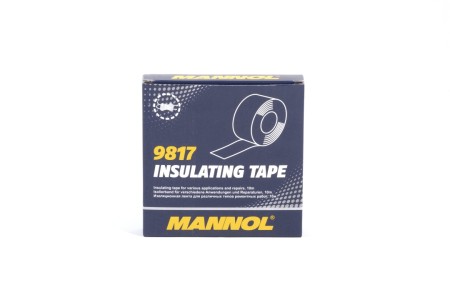 MANNOL BANDAGE TAPE 19MMX10M  TAŚMA IZOLACYJNA (POLIESTROWAWŁÓKIENNA) (9817) (60)