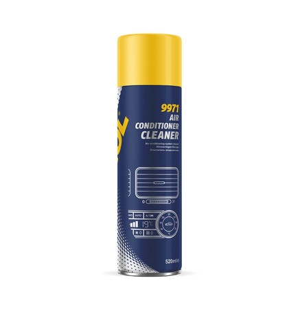 MANNOL AIR CONDITIONER CLEANER  ŚRODEK DO ODGRZYBIANIA KLIMATYZACJI 520ML (9971) (12)