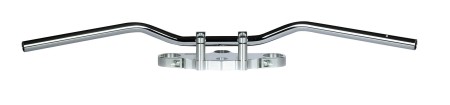 TRW ZF KIEROWNICA STALOWA 22MM SUPERBIKE CHROMOWANA
