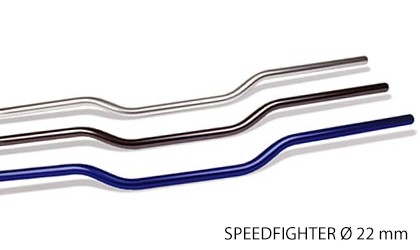 TRW ZF KIEROWNICA ALUMINIOWA 22MM SPEEDFIGHTER KOLOR SREBRNY