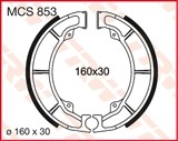 Obrazek dla: TRW ZF Szczęki hamulcowe Kawasaki EL/GPZ/ER/Z/ZL/KLF/ (160X30MM) (K705)
