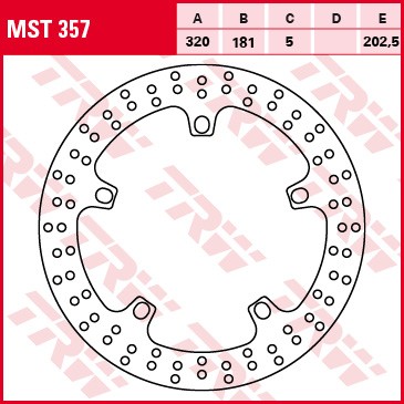 TRW ZF TARCZA HAMULCOWA PRZÓD BMW F 800 GT 13, S 1000 / R / RR / XR 09, R 1100 S 9905, R 1150 R / RS / RT 0006, K 1200 LT / GT / S 9909, K 1300 GT / R / S 0915, K 1600 GT / GTL 11, (PROMOCJA)