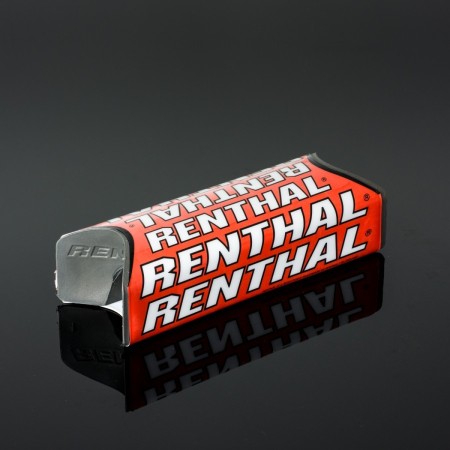 RENTHAL GĄBKA NA KIEROWNICĘ FATBAR TEAM ISSUE KOLOR POMARAŃCZOWY Z LOGO RENTHAL