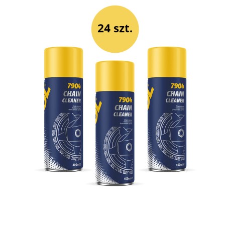 MANNOL CHAIN CLEANER 400ML  SPRAY DO CZYSZCZENIA ŁAŃCUCHA (7904)  KARTON 24 SZTUKI (PAKIET)