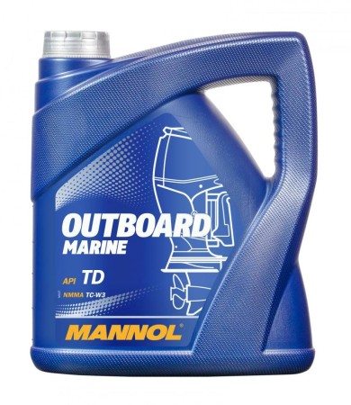 MANNOL OLEJ DO MIESZANKI 2T OUTBOARD MARINE TCW3 API TD 4L (7207) (4)