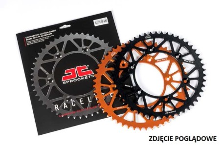 Obrazek dla: JT ZĘBATKA TYLNA 899 50 ALUMINIOWA RACELITE KTM SX/EXC/LC4 (9125) (89950JT) (JTR897.50) (ŁAŃC. 520) KOLOR CZARNY