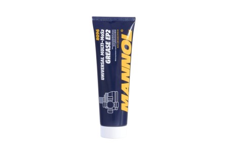 MANNOL EP2 UNIVERSAL GREASE 230G UNIWERSALNY SMAR LITOWY + MOS2 (8096) (35)  ZASTĘPUJE MN7096