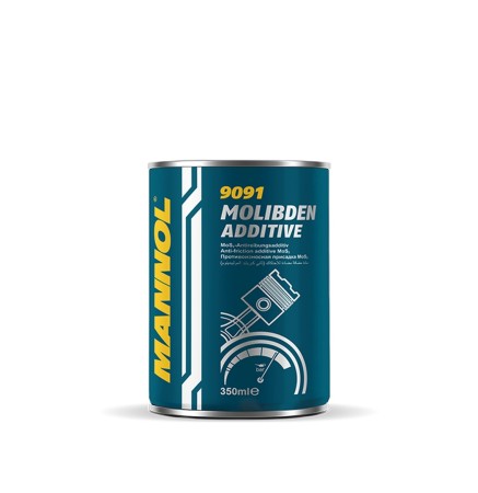 MANNOL MOLIBDEN ADDITIVE 350ML  DODATEK DO OLEJU MOS2 (ZMNIEJSZA TARCIE) (9091) (24) (PROMOCJA)