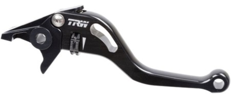 TRW ZF DŹWIGNIA HAMULCA HONDA CBX 750F '84'86, KAWASAKI ZX6R/RR '94'06, ER6 '06'11, ZX12R '00'06, VN 1600 '03'08, SUZUKI DL 650 '04'16, GSF 650 BANDIT '05'16, YAMAHA FZS 600 FAZER '98'03, FZS 1000 FAZER '01'05, FJR 1300 '01'15 KOLOR CZARNY
