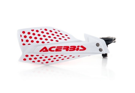 ACERBIS OSŁONY RĄK (HANDBARY / LISTKI) XULTIMATE KOLOR BIAŁY / CZERWONY