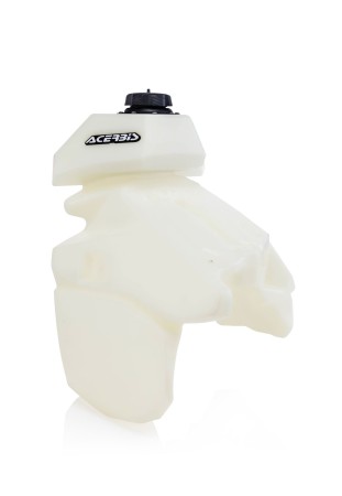 ACERBIS ZBIORNIK BAK PALIWA 15L HUSQVARNA FE 250 / 350 / 450 / 501 '20'23, TE 250 / 300 '20'23, TX 300 '20'22 PRZEŹROCZYSTY (BIAŁY / CLEAR)