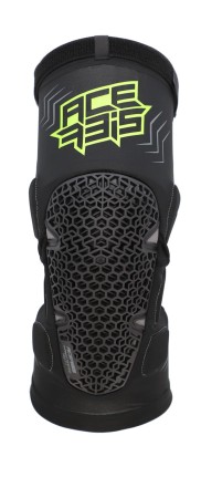 ACERBIS NAKOLANNIKI OCHRANIACZE KOLAN MTB SKAY KOLOR CZARNY / ŻÓŁTY NEON ROZMIAR S/M