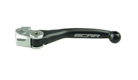 SCAR RACING DŹWIGNIA KLAMKA NIEŁAMKA SPRZĘGŁA BRAKETEC GAS GAS MC 125 / 250 '23'25, MC 250F '23'25, MC 450F '23'25, EC 250 / 300 '21'25, HUSQVARNA TE FE '22'25 KOLOR CZARNY