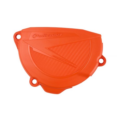POLISPORT PROMOCJA OSŁONA POKRYWY (DEKLA) SPRZĘGŁA KTM SXF/EXCF 250/350 '0912' (NOWY WZÓR) KOLOR POMARAŃCZOWY
