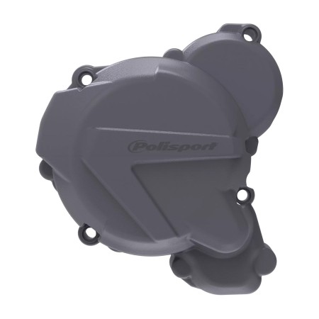 POLISPORT OSŁONA POKRYWY (DEKLA) ALTERNATORA KTM EXC 250/300 TPI '17'22; HUSQVARNA TE 250/300 TPI '17'23 KOLOR SZARY