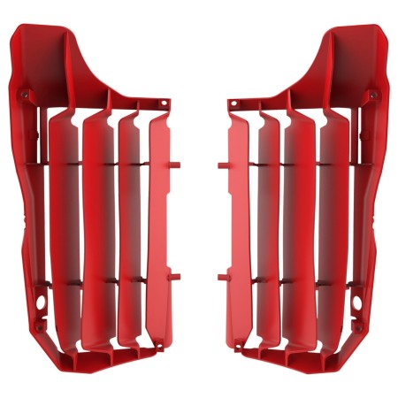 POLISPORT OSŁONY CHŁODNICY (KRATKIKOMPLET ) HONDA CRF 250F '20'21 KOLOR CZERWONY