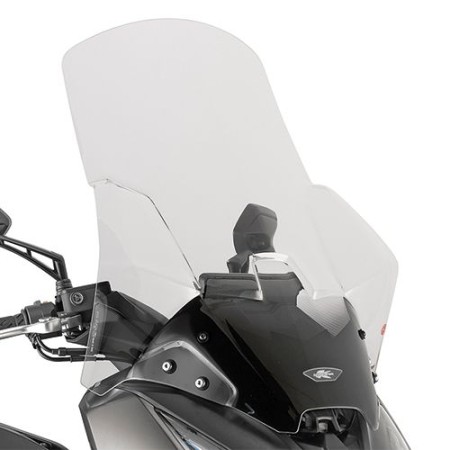 KAPPA 2025/07 SZYBA KYMCO DOWNTOWN 350 GT '24'25 PRZEZROCZYSTA (78,5 X 59 CM)  POTRZEBNE MOCOWANIE D6126KIT