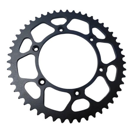 Obrazek dla: ZĘBATKA TYLNA STALOWA KAWASAKI KX125 8008, KX250 8708,1925, KX250F 0418, KX450F 0625, KDX200 8906, KDX220 9705, KLX450R 0821 (48950) 489 48 (JTR460.48) (ŁAŃC.520) KOLOR CZARNY