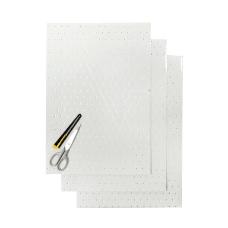 Obrazek dla: BLACKBIRD KOMPLET NAKLEJEK (OKLEIN) (FOLIA CRYSTALL 0,4 MM) (PERFOROWANA) 3 X ARKUSZ 47X33CM, KOLOR TRANSPARENTNY