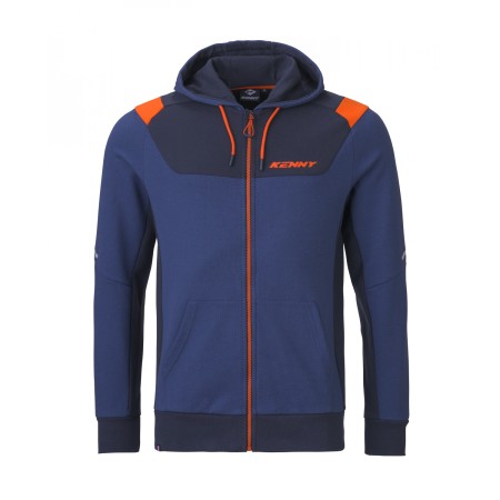 Obrazek dla: KENNY RACING BLUZA Z KAPTUREM PADDOCK NAVY KOLOR NIEBIESKI ROZMIAR XL