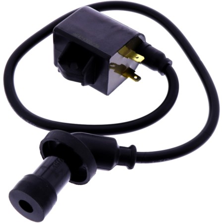 Obrazek dla: Cewka zapłonowa JMP 700.33.82 – wysokiej jakości zamiennik oryginalnej cewki do skuterów Benelli, Derbi, Malaguti i Suzuki, zapewniający mocną iskrę i stabilny zapłon