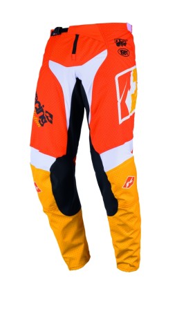 Obrazek dla: KENNY RACING SPODNIE CROSS/ENDURO FORCE BEACH DUST ORANGE KOLOR POMARAŃCZOWY/BIAŁY ROZMIAR XS (28)