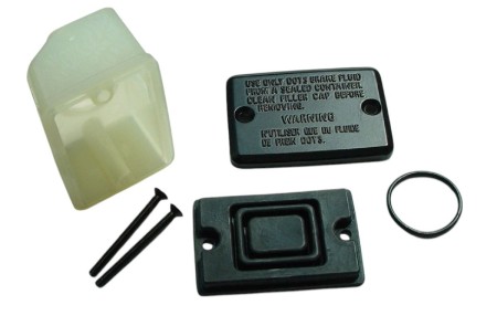 Obrazek 2 dla: TOURMAX ZBIORNICZEK PŁYNU HAMULCOWEGO Z POKRYWĄ I USZCZELKĄ PRZÓD HONDA CX 500, CB 650/750/900/1100, GL 1100 (MADE IN JAPAN)